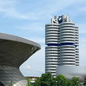BMW Welt and Headquarters, Munich (Munchen), Bavaria, Germany, Europe