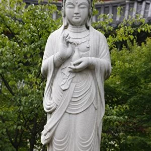 The Bodhisattva of Compassion, Bongeunsa temple, Seoul, South Korea, Asia