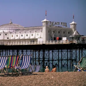 Brighton Pier (Palace Pier), Brighton, East Sussex, England, United Kingdom, Europe