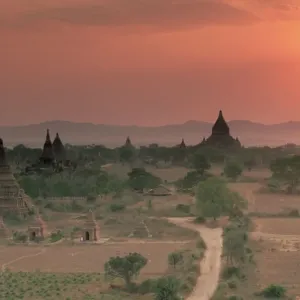 Bagan Buddhist Temples Print Bagan Buddhist Temples Print
