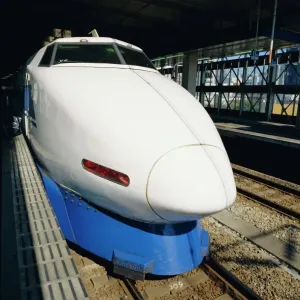 Bullet Train Print, Tokyo Japan Bullet Train Print, Tokyo Japan