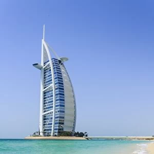Burj Al Arab Hotel, Jumeirah Beach, Dubai, United Arab Emirates, Middle East