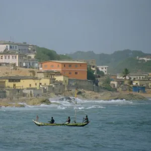 Ghana Framed Print Collection: Cape Coast