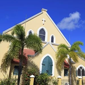 Christchurch Methodist Church, Charlotte Amalie, St. Thomas, United States Virgin Islands, West Indies, Caribbean, Central America
