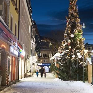 Christmas market, Haupt Square, Schladming, Steiermark, Austria, Europe