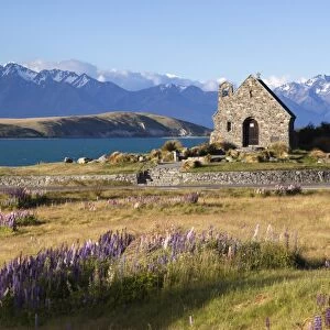 Church of the Good Shepherd, Lake Tekapo, Canterbury region, South Island, New Zealand, Pacific