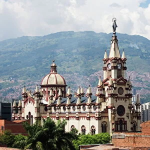 Church in Medellin, Colombia, South America