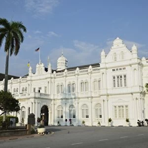 City Hall, George Town, UNESCO World Heritage Site, Penang, Malaysia, Southeast Asia