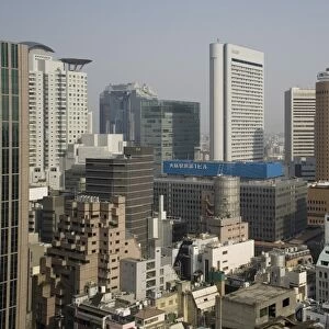 City skyline, Osaka, Japan, Asia