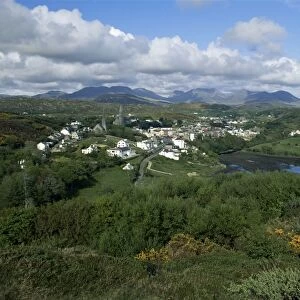 Clifden and the Twelve Pins or Benna Beola Mountains