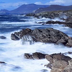 Coastline on Atlantic Drive, Achill Island, County Mayo, Connaught (Connacht), Republic of Ireland, Europe
