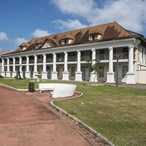 Colonial quarter of Cayenne, French Guiana, Department of France, South America