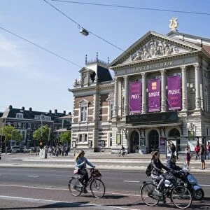 The Concertgebouw, neoclassical concert hall, Amsterdam, Netherlands, Europe