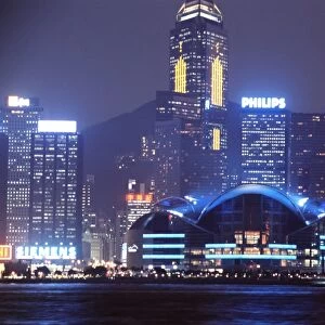 Convention and Exhibition Center, Central Plaza and skyline, Hong Kong, China, Asia