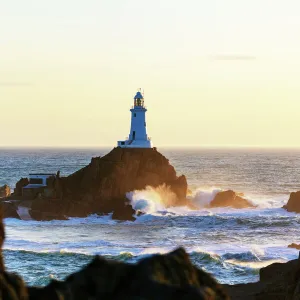 Corbiere Point Lighthouse, Jersey, Channel Islands, United Kingdom, Europe