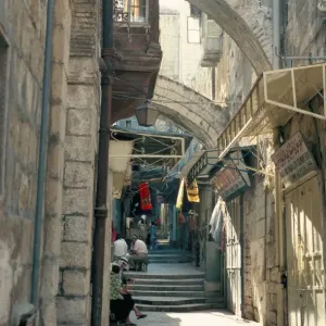 Via Dolorosa Print, Jerusalem Old City Via Dolorosa Print, Jerusalem Old City