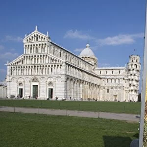 The Duomo (cathedral) and the Leaning Tower of Pisa