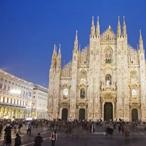 Duomo (Milan Cathedral), Milan, Lombardy, Italy, Europe