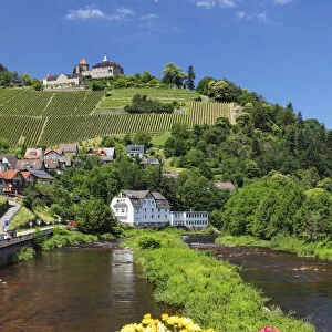 Eberstein Castle, Gernsbach, Murgtal Valley, Black Forest, Baden Wurttemberg, Germany
