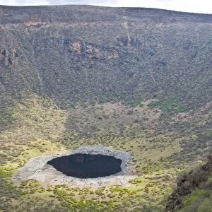 El Sod Crater lake, Southern Ethiopia, Africa