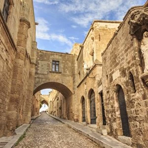 French Chapel and Inns, Street of the Knights, Medieval Old Rhodes Town, UNESCO World Heritage Site
