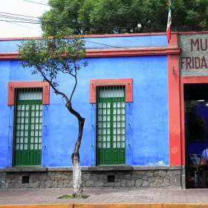 Frida Kahlo museum, Coyoacan, Mexico City, Mexico, North America