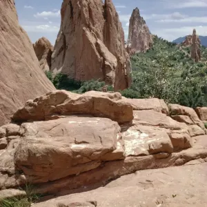 Garden of the Gods Print, Colorado Springs Landscape Garden of the Gods Print, Colorado Springs Landscape