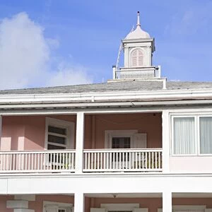 Government House in Nassau City, New Providence Island, Bahamas, West Indies, Central America