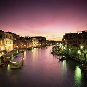 Grand Canal at dusk