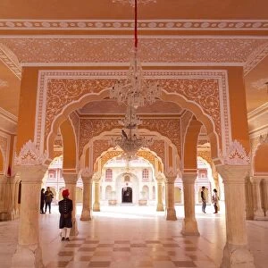 Hall of Public Audience (Diwan-e-Khas), City Palace, Jaipur, Rajasthan, India, Asia
