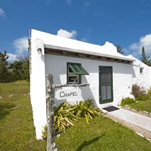 Heydon Trust Chapel dating from 1616, Somerset, Bermuda, Central America