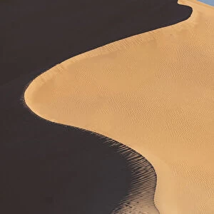 High sand dunes in the Rub al Khali desert, Oman, Middle East