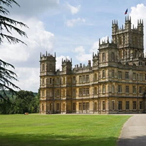 Great Houses Metal Print Collection: Highclere Castle
