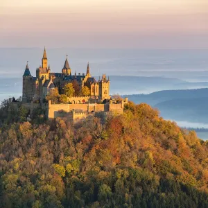 Hohenzollern Castle Print at Dawn Hohenzollern Castle Print at Dawn