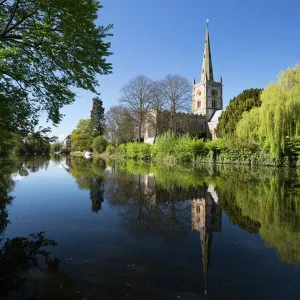 Holy Trinity Church Print, Stratford-upon-Avon, Warwickshire Holy Trinity Church Print, Stratford-upon-Avon, Warwickshire