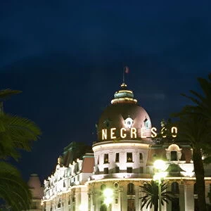 Hotel Negresco, Promenade des Anglais, Nice, Alpes Maritimes, Provence