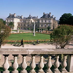 Sights Greetings Card Collection: Jardin du Luxembourg