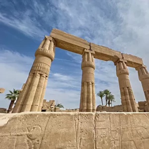 The Karnak Temple Complex, comprises a vast mix of temples, pylons, chapels, and other buildings, UNESCO World Heritage Site, near Luxor, Thebes, Egypt, North Africa, Africa