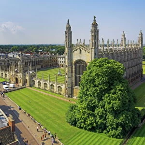 Kings College and chapel, Cambridge, Cambridgeshire, England, United Kingdom, Europe