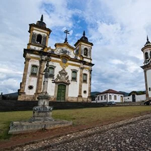 Our Lady of Carmo Church in historical Mariana, Minas Gerais, Brazil, South America