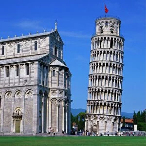 Towers Canvas Print Collection: Leaning Tower of Pisa