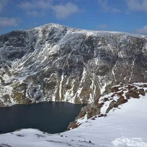Llyn Cau Winter Print, Snowdonia National Park Llyn Cau Winter Print, Snowdonia National Park