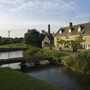 Lower Slaughter, Gloucestershire, the Cotswolds, England, United Kingdom, Europe