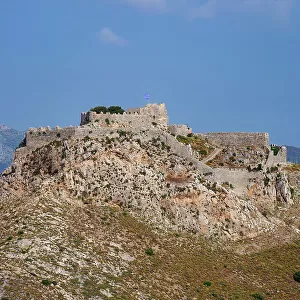 Medieval Castle of Pandeli, Leros Island, Dodecanese, Greek Islands, Greece, Europe