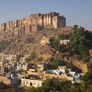 Meherangarh Fort, Jodhpur (The Blue City) Western Rajasthan, India, Asia
