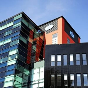 Modern office buildings, Salford Quays, Greater Manchester, England, United Kingdom