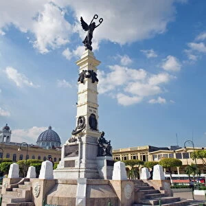 Monument in Parque Libertad, San Salvador, El Salvador, Central America