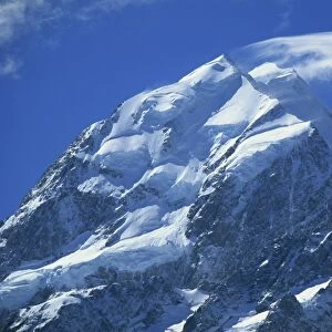 Mount Cook, highest mountain in Australasia, Mount Cook National Park, UNESCO World Heritage Site