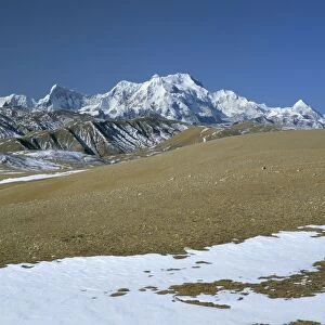 Mount Shishaoangma, 8038m, Tibet, China, Asia