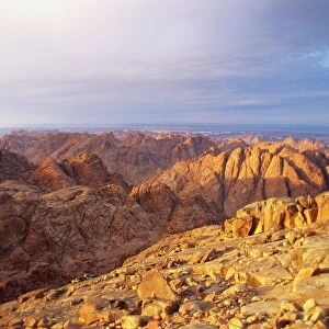 Mt Sinai, Sinai Desert, Egypt, Africa